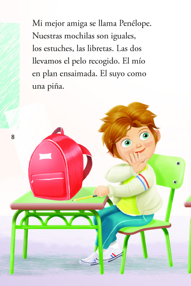 Ilustración de La niña que quería pasear perros (pequeños)