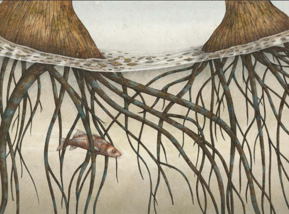 Ilustración de La llamada de la ciénaga