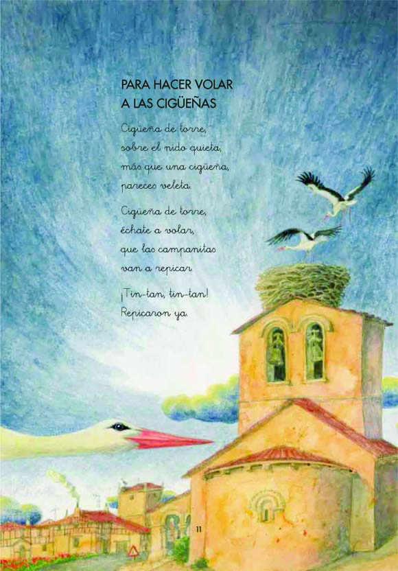 Ilustración de Versos de pájaros