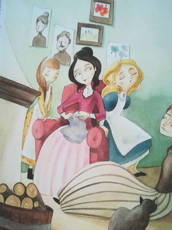 Ilustración de Mujercitas