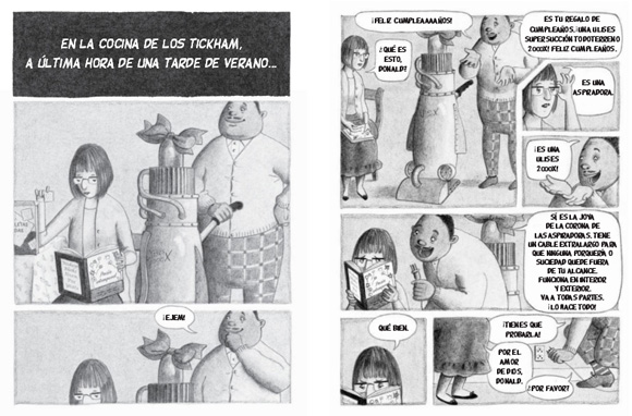 Ilustración de Flora y Ulises
