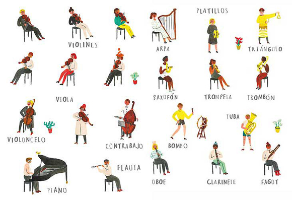 Ilustración de La Orquesta