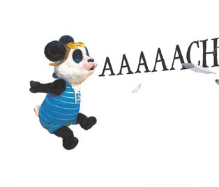 Ilustración de El día de playa de Chu