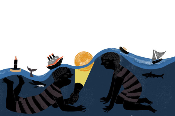Ilustración de Esto que brilla en el aire