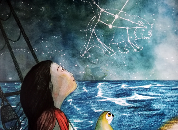 Ilustración de HIPATIA. La gran maestra de Alejandría