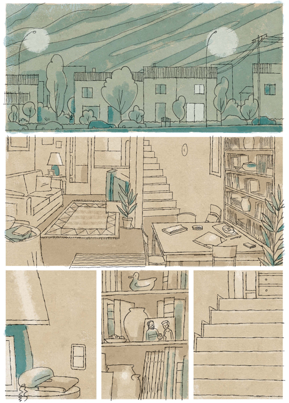 Ilustración de Siete sitios sin ti