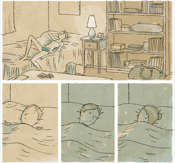 Ilustración de Siete sitios sin ti
