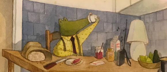 Ilustración de Profesión: Cocodrilo