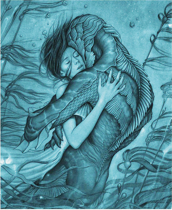 Ilustración de La forma del agua