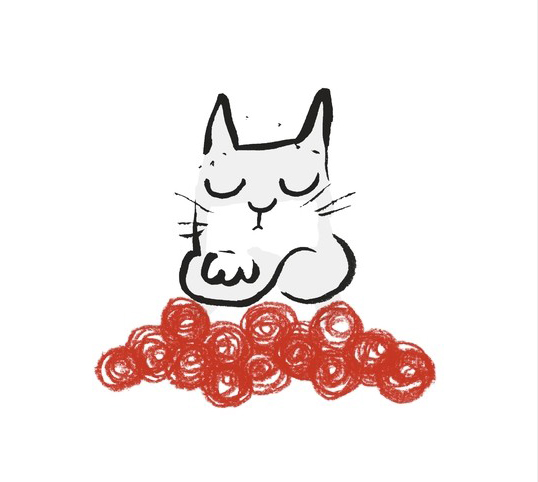 Ilustración de Contando con el gato Chiqui