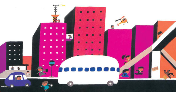 Ilustración de El autobusito