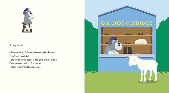 Ilustración de La oficina de objetos perdidos