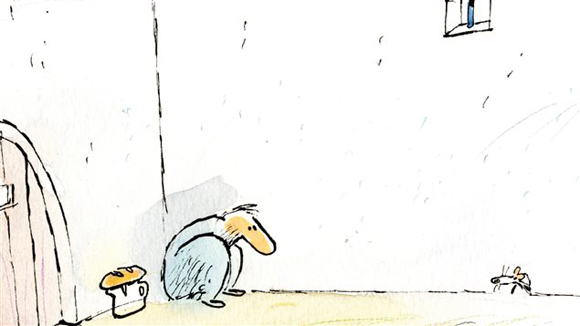 Ilustración de El prisionero sin fronteras