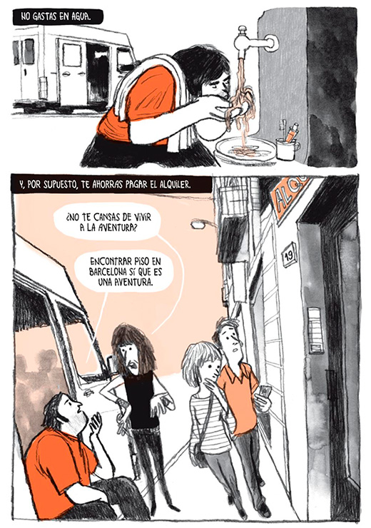 Ilustración de La furgo