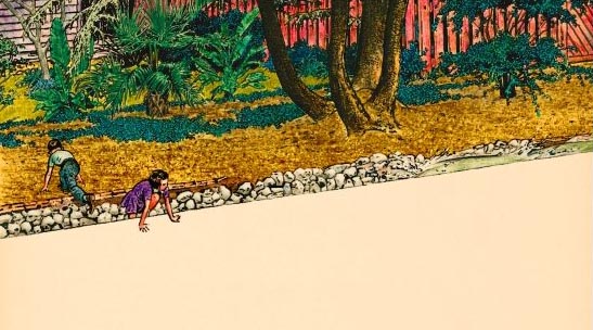 Ilustración de Martha y Alan