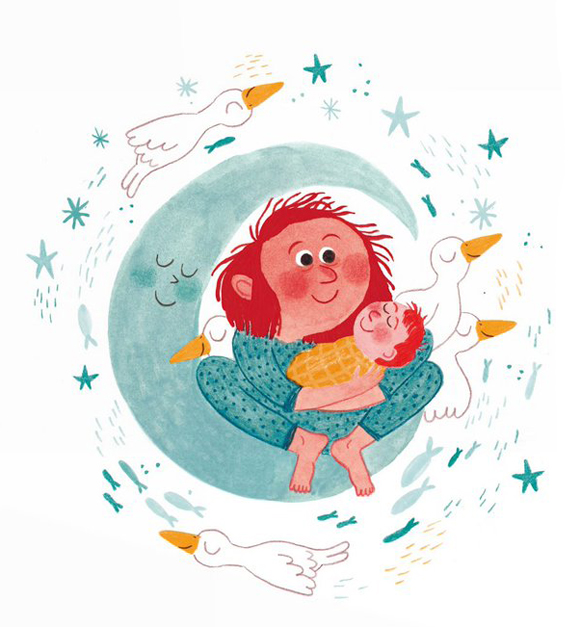 Ilustración de El libro de Gloria Fuertes para niñas y niños