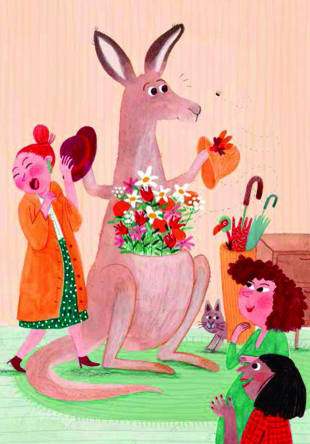 Ilustración de El libro de Gloria Fuertes para niñas y niños