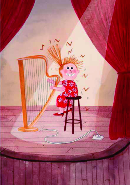 Ilustración de El libro de Gloria Fuertes para niñas y niños