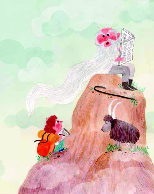 Ilustración de El libro de Gloria Fuertes para niñas y niños