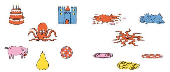 Ilustración de Mis dibujos después de la tormenta