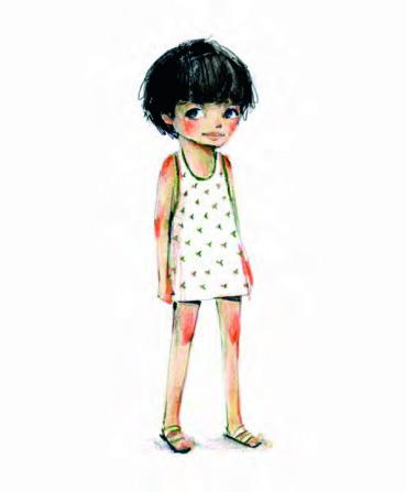 Ilustración de El enfado de Candela