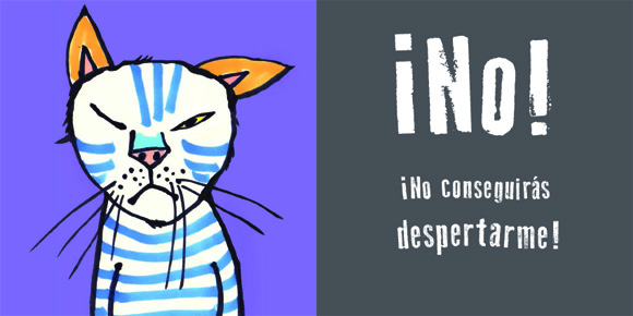 Ilustración de ¡Duerme, gatita, duerme!
