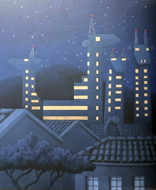 Ilustración de Animales urbanos