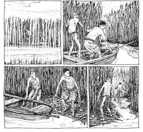 Ilustración de La tierra de los hijos