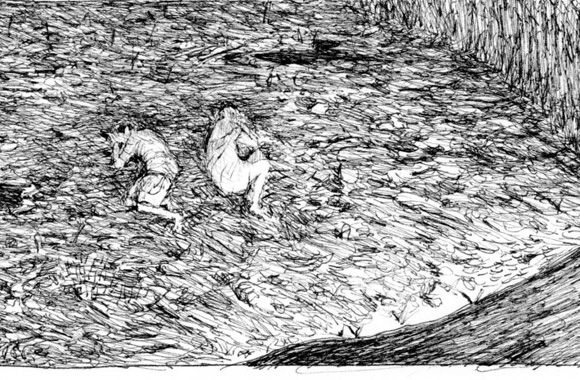 Ilustración de La tierra de los hijos