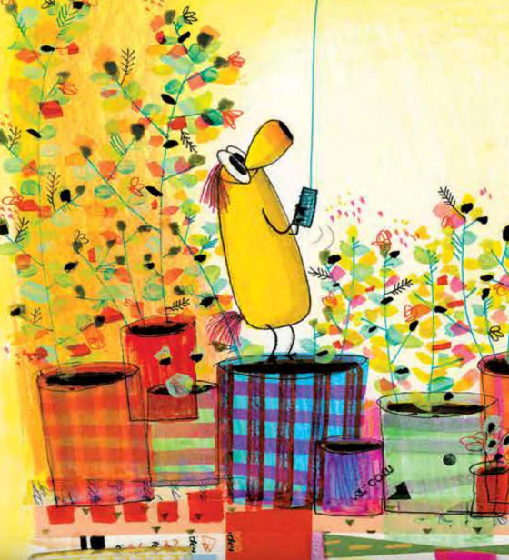 Ilustración de Tomás el bromista