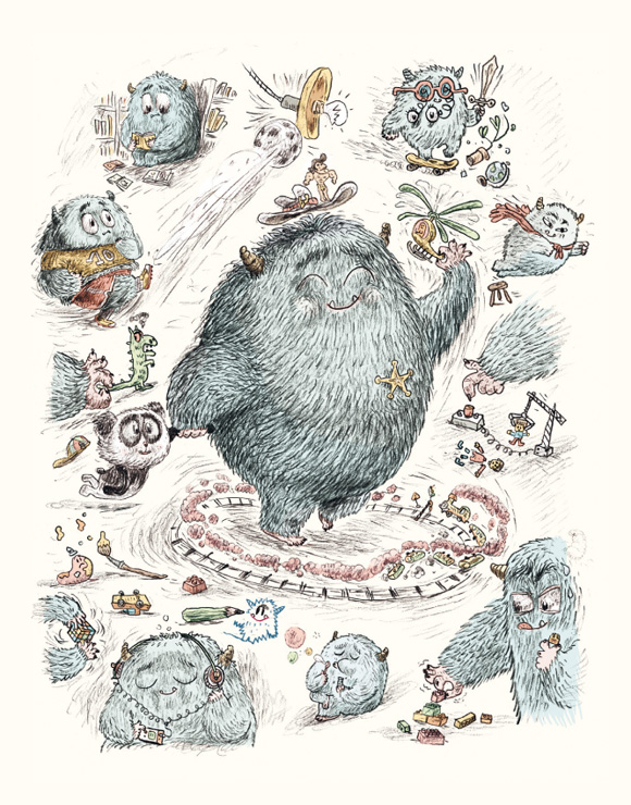 Ilustración de El monstruo del armario existe... ¡y te lo voy a demostrar!