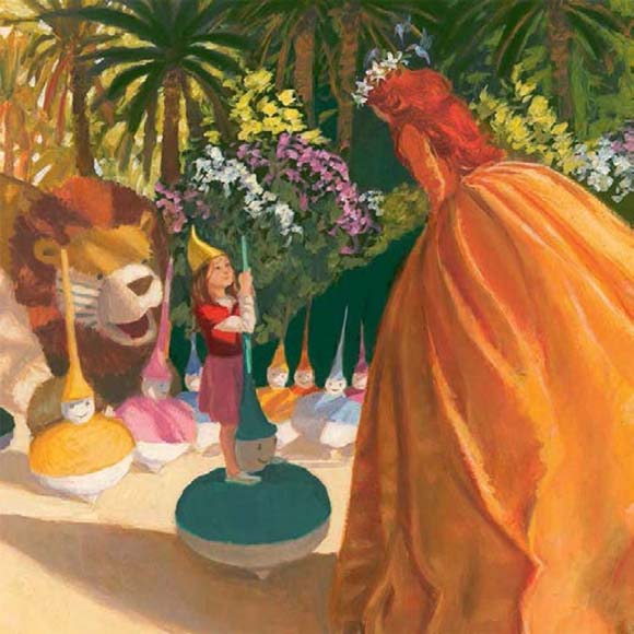 Ilustración de El Mago de Oz