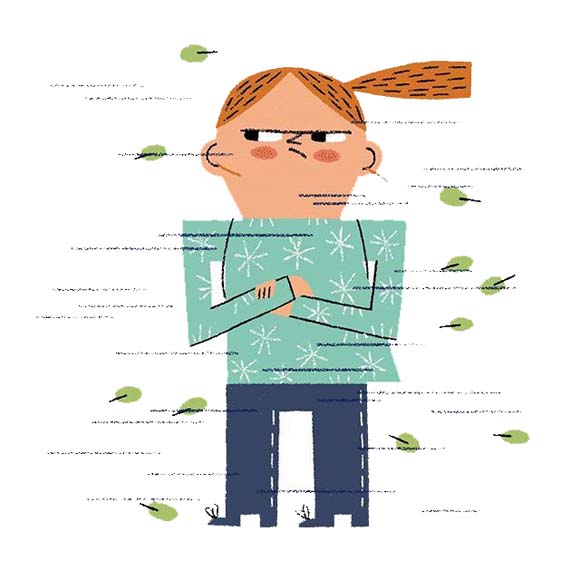 Ilustración de La vaca dijo mua