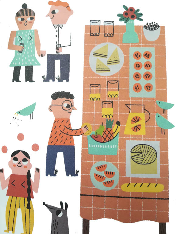 Ilustración de La vaca dijo mua