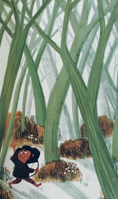 Ilustración de La niña invisible