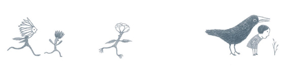 Ilustración de En el bosque