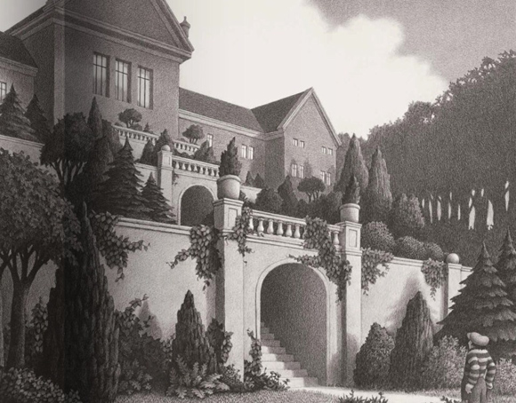 Ilustración de El jardín de Abdul Gasazi