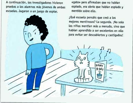 Ilustración de Medias verdades y mentiras