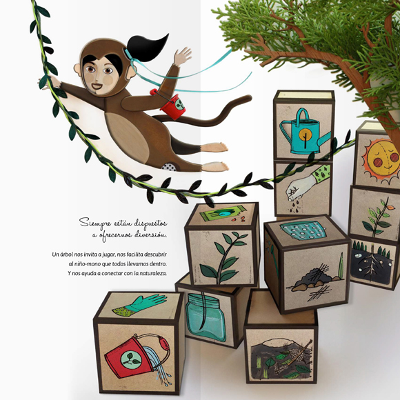 Ilustración de Planta un árbol