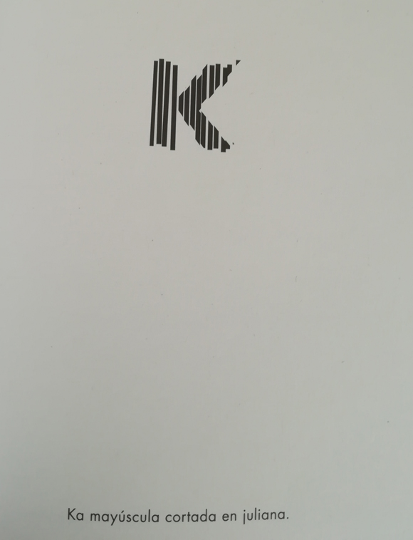 Ilustración de Abecedario hecho con letras