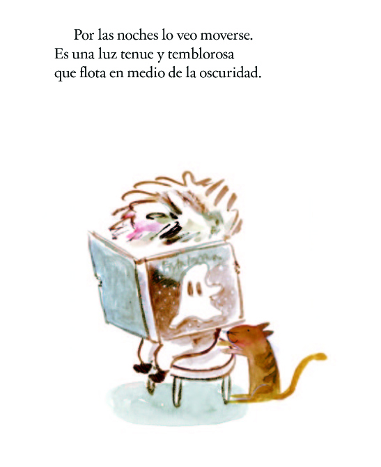 Ilustración de El fantasma de la casa del al lado