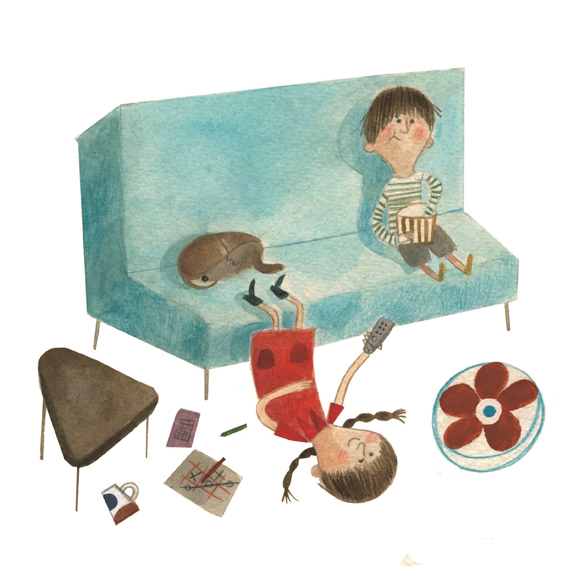 Ilustración de ¡Hay que salvar a mamá!