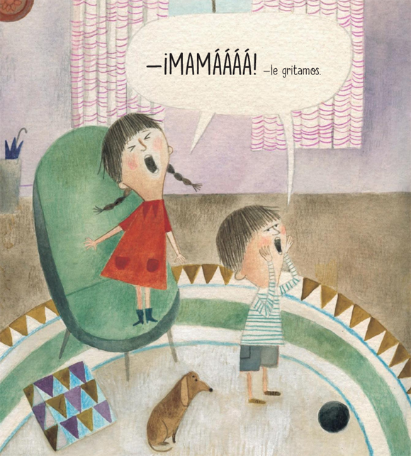Ilustración de ¡Hay que salvar a mamá!