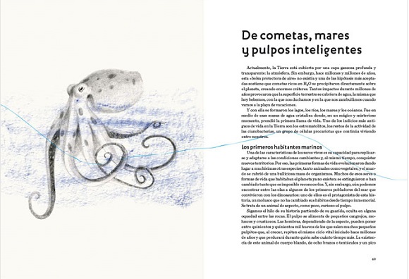 Ilustración de El hilo invisible de la naturaleza