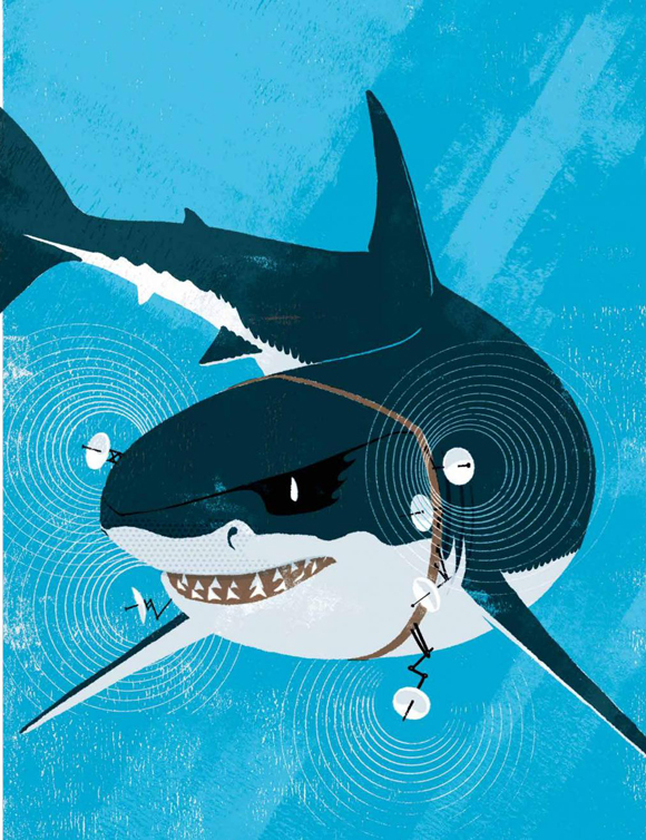 Ilustración de Animales superhéroes
