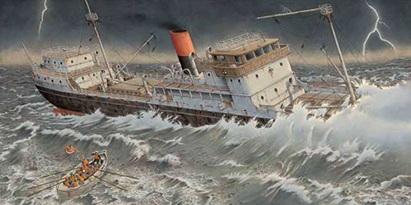 Ilustración de Mi barco