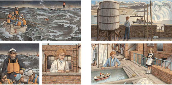 Ilustración de Mi barco