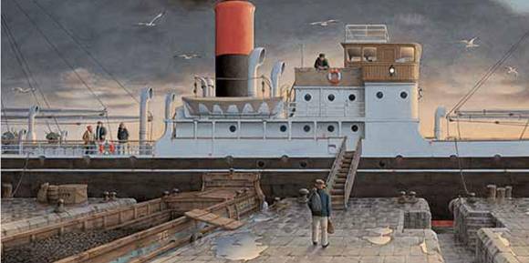 Ilustración de Mi barco