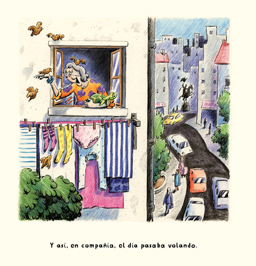 Ilustración de Las tortugas nunca duermen