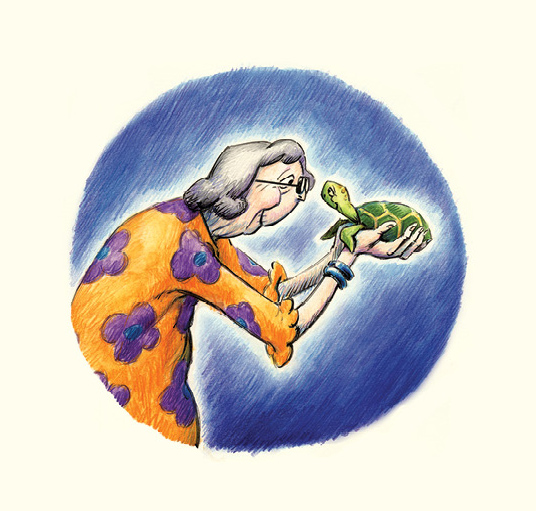 Ilustración de Las tortugas nunca duermen